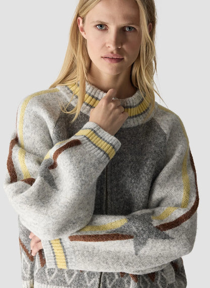 LCMT 623527 Cropped zip cardigan