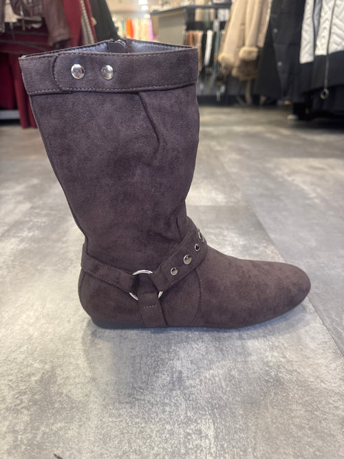 Sally Boots Brown