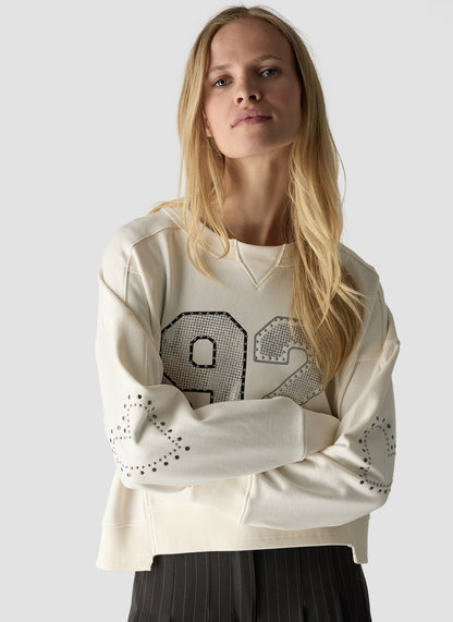 LCMT 613314 Sweatshirt Cream