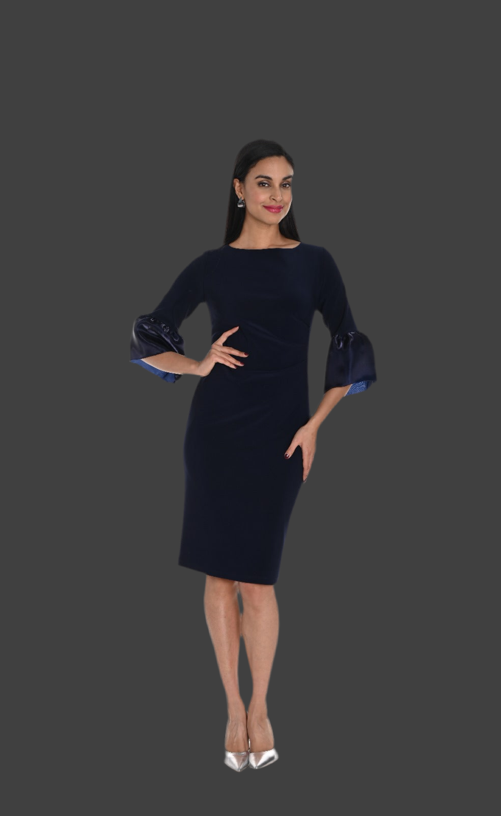 Frank lyman 249117 Navy dress