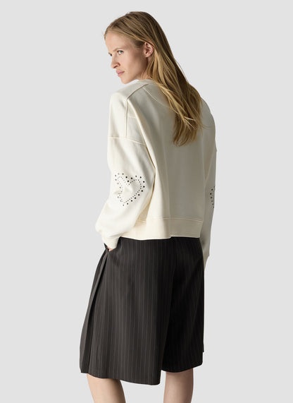 LCMT 613314 Sweatshirt Cream