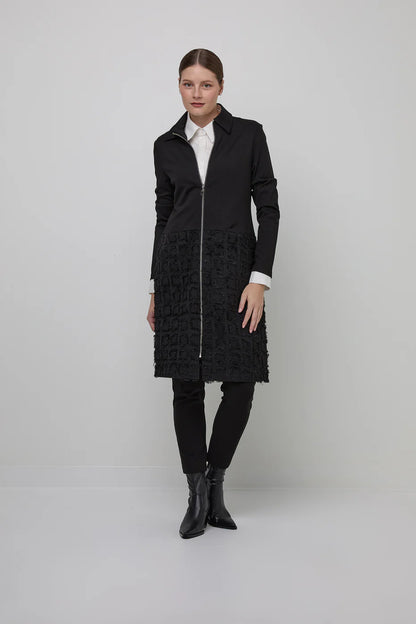 UCHUU Contrast twill  3/4 coat CF24-425