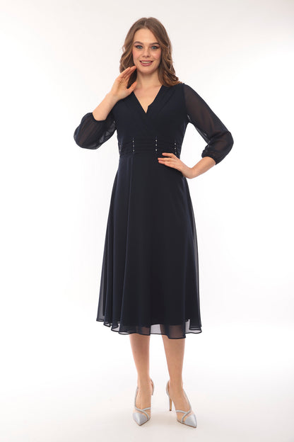Lizabella 23AW 2745 20 chiffon dress