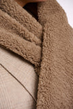Rino & Pelle ASHO TEDDY SCARF - Toffee