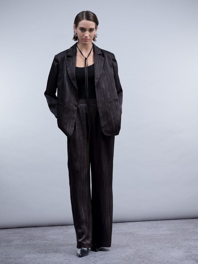HAAKO Trouser H2065  Black/grey