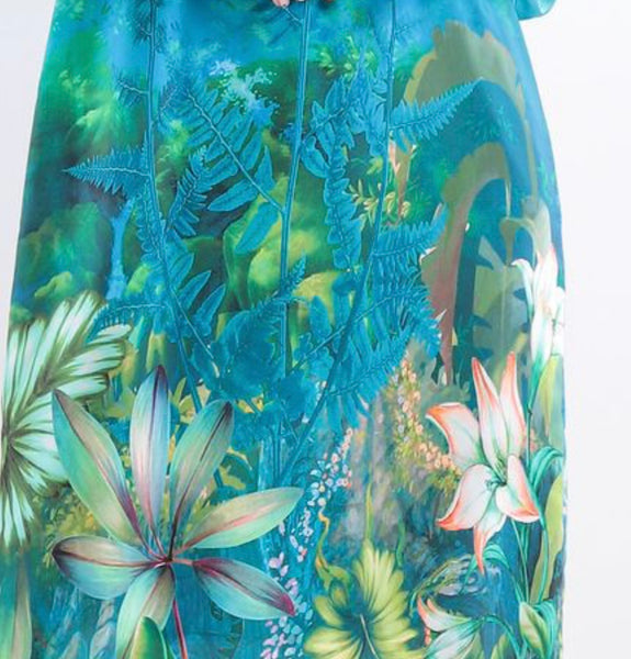 lIZABELL L24AW 2940 Jade tropical Print