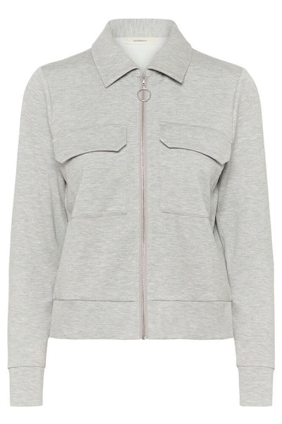 Inwear BecaIW  Melange Cardigan Granite