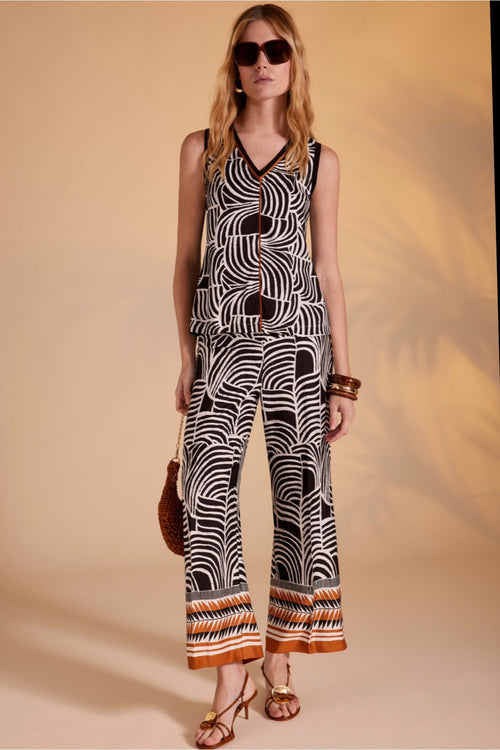 ARGGIDO Printed Set Top and Trousers