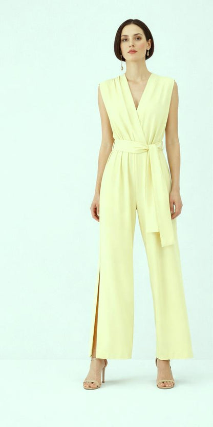 Access fashion 5501 Jumpsuit  YELLOW