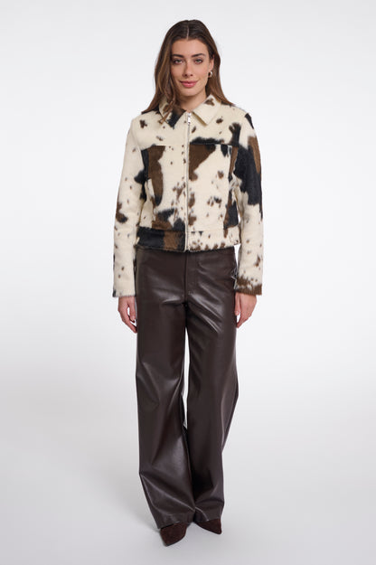 Rino  & Pelle   TOUKA JACKET WITH ZIP CLOSURE