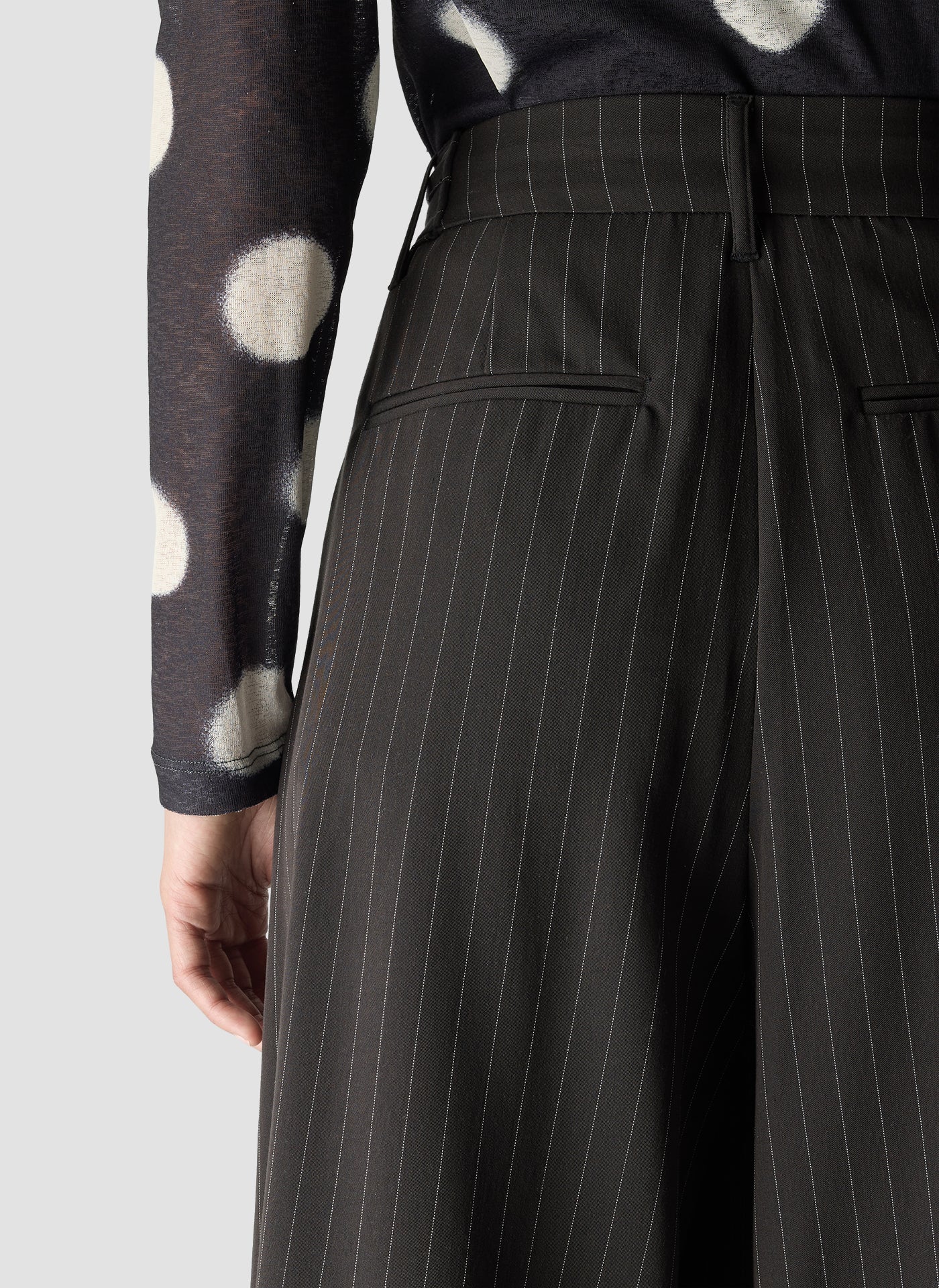 LCMT 613152 Culottes Pinstripe