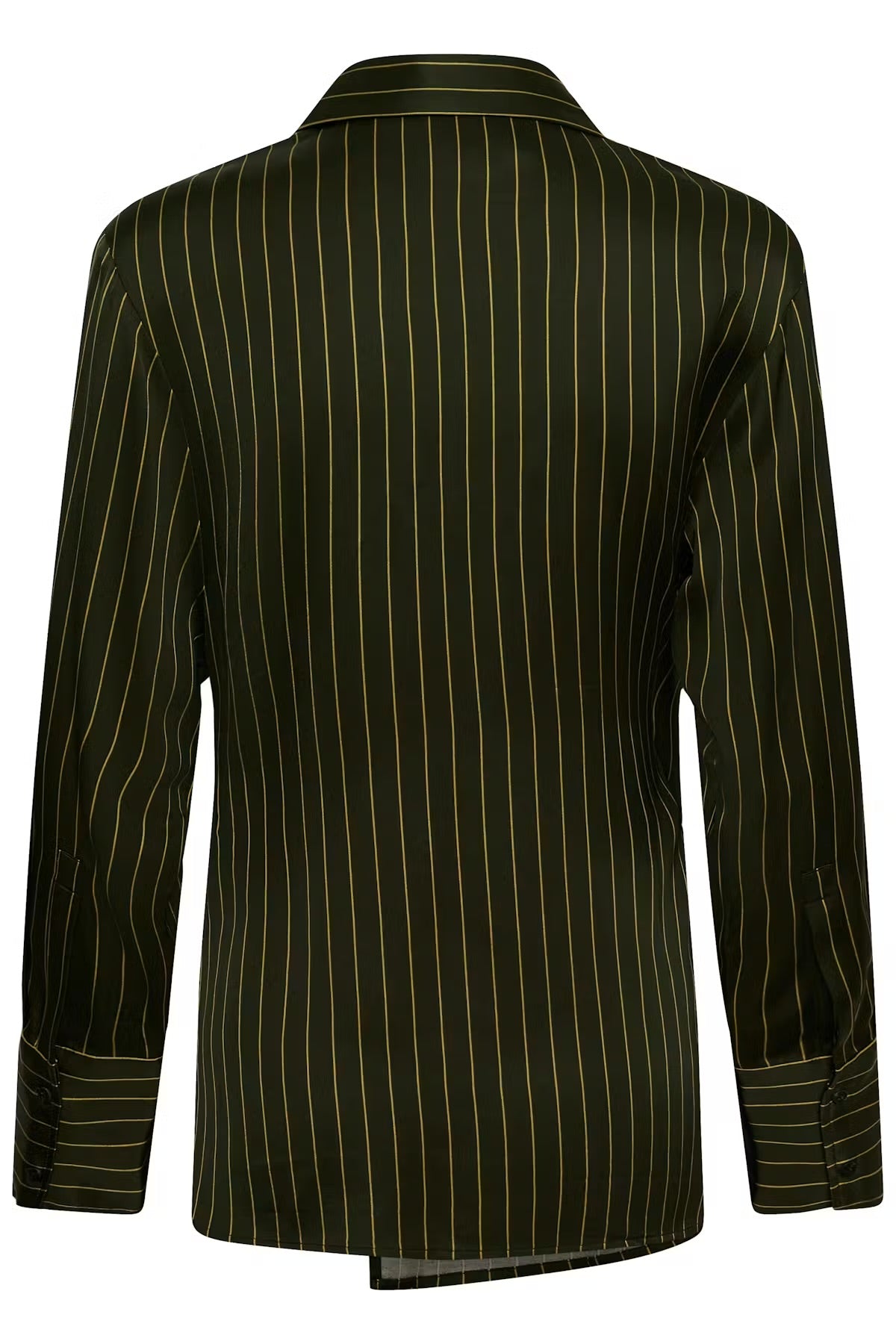 Soaked in luxury. SLCinna Shirt. Roisin Stripe / Green
