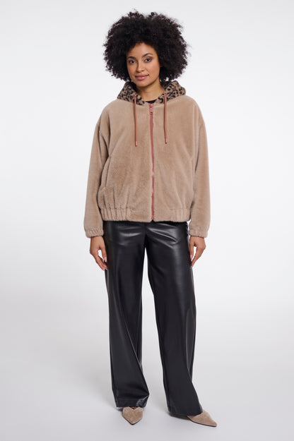 Rino & Pelle  ORI JACKET WITH ZIPPER AND HOOD
