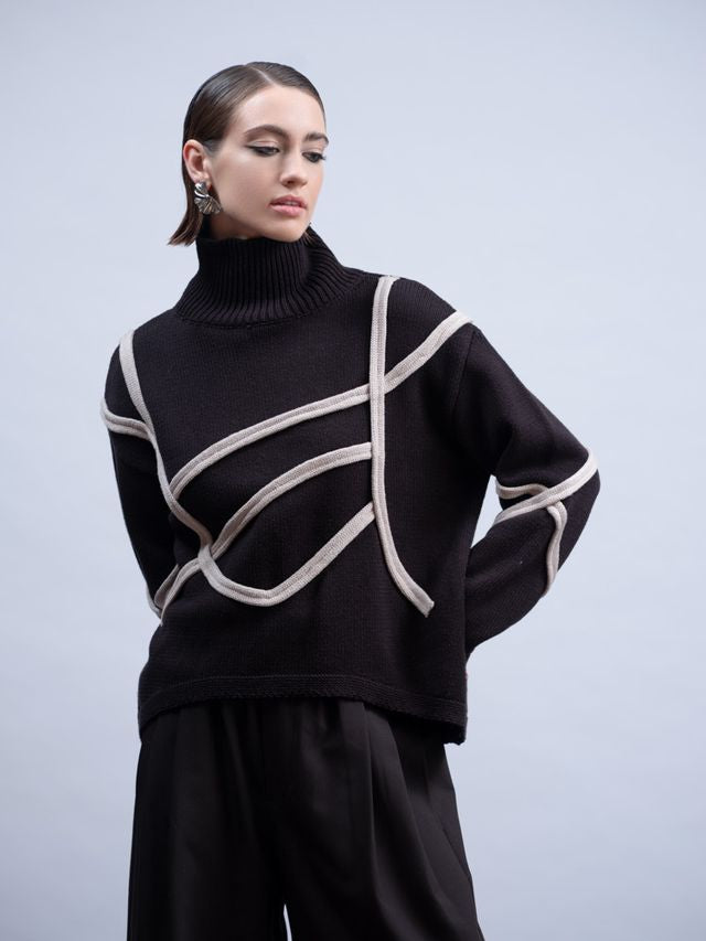 HAAKO  Sweater H2032 black