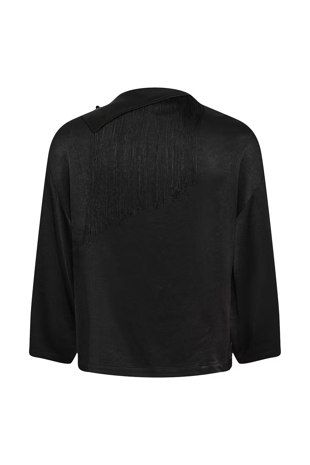 Soaked in luxury. SLMirabella Aragat Blouse. Black