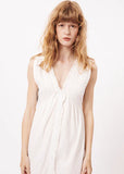 FRNCH CLEDA DRESS WHITE