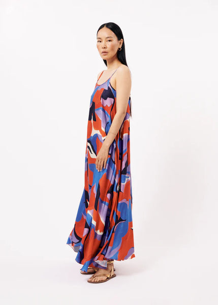 FRNCH ARIA MOVING FLOWERS DRESS