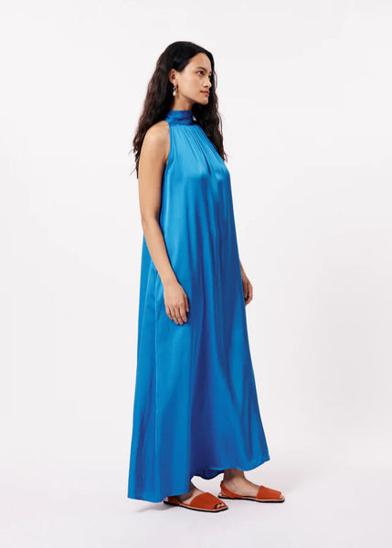 FRNCH AUBERYA DRESS ELECTRIC BLUE