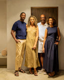 Chalk Johann dress. One size. Navy