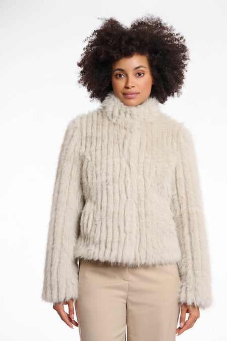 ICHI IHKAMARA LS20  knitted jumper-Total eclipse