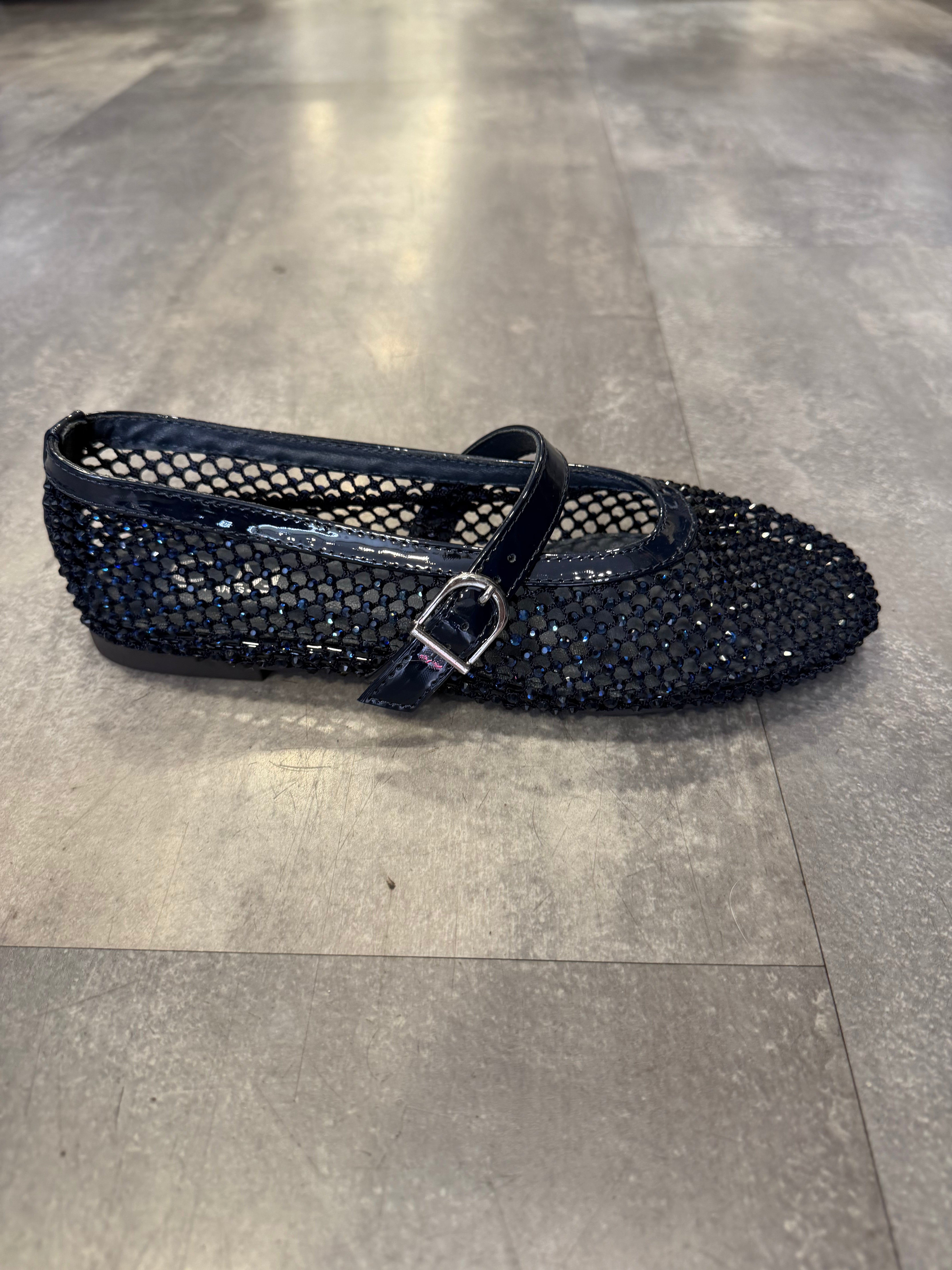 Loo Mesh ballet flats Navy