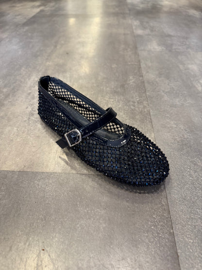 Loo Mesh ballet flats Navy