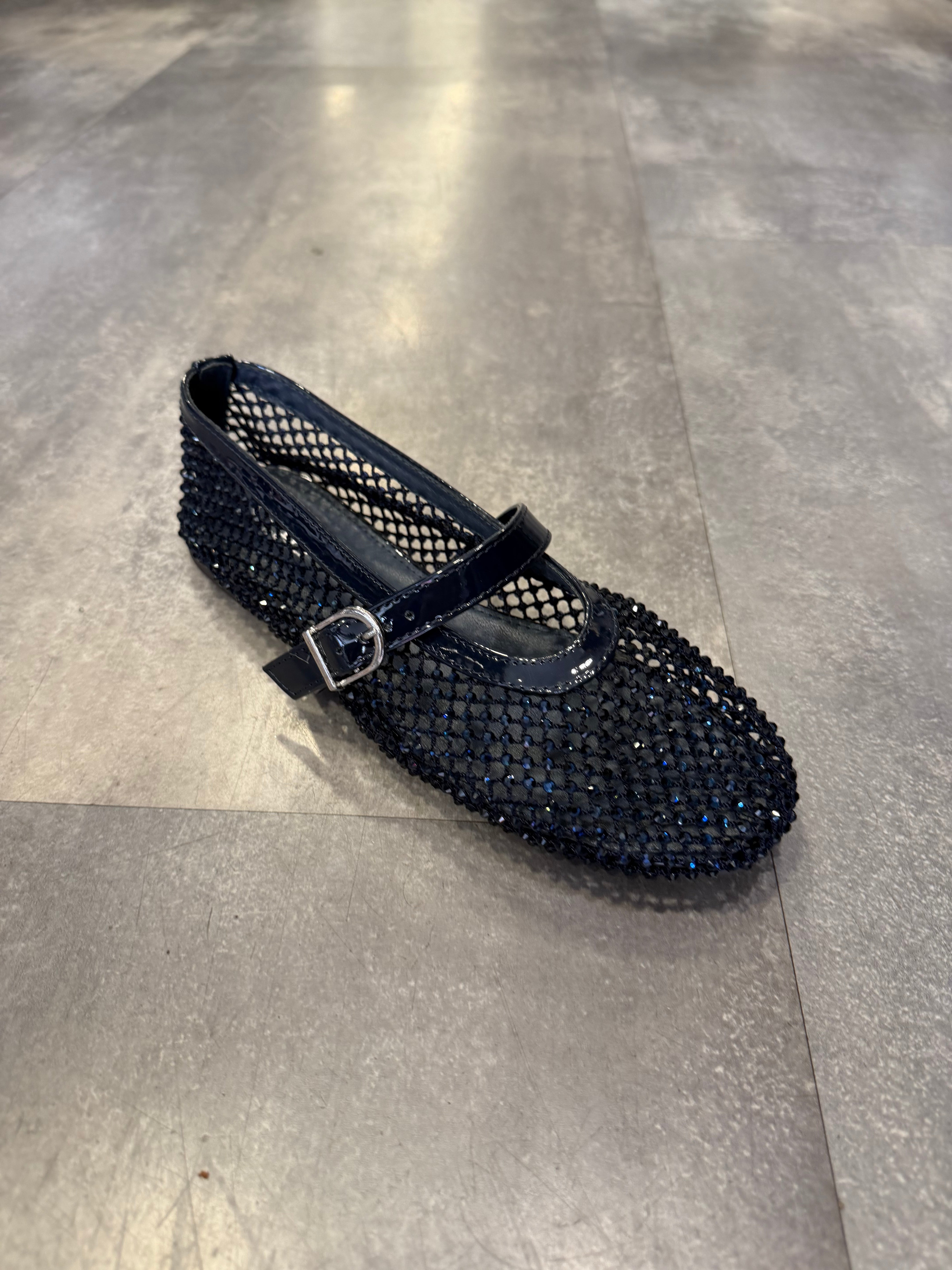 Loo Mesh ballet flats Navy