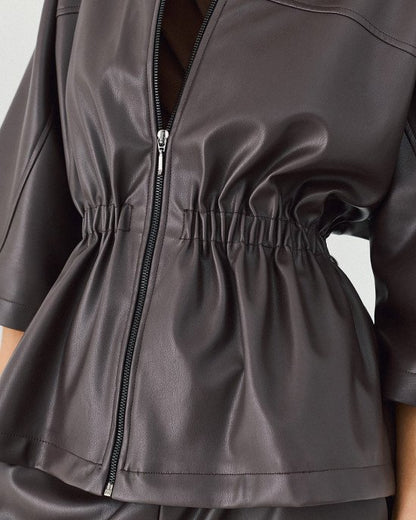 Access Fashion 1016  faux leather jacket