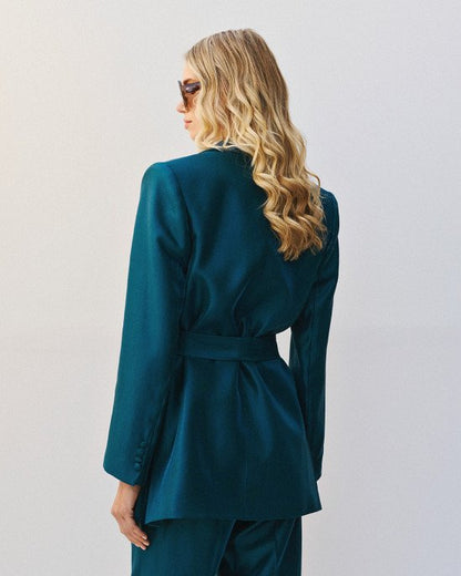 Access Fashion 1014 Oversized blazer with glossy finish