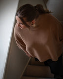 CHALK VICKI JUMPER | DARK TAN