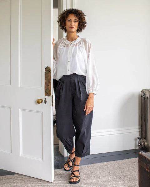 CHALK KENDAL TROUSER | BLACK