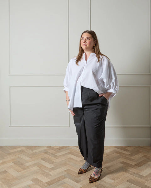 CHALK KENDAL TROUSER | BLACK