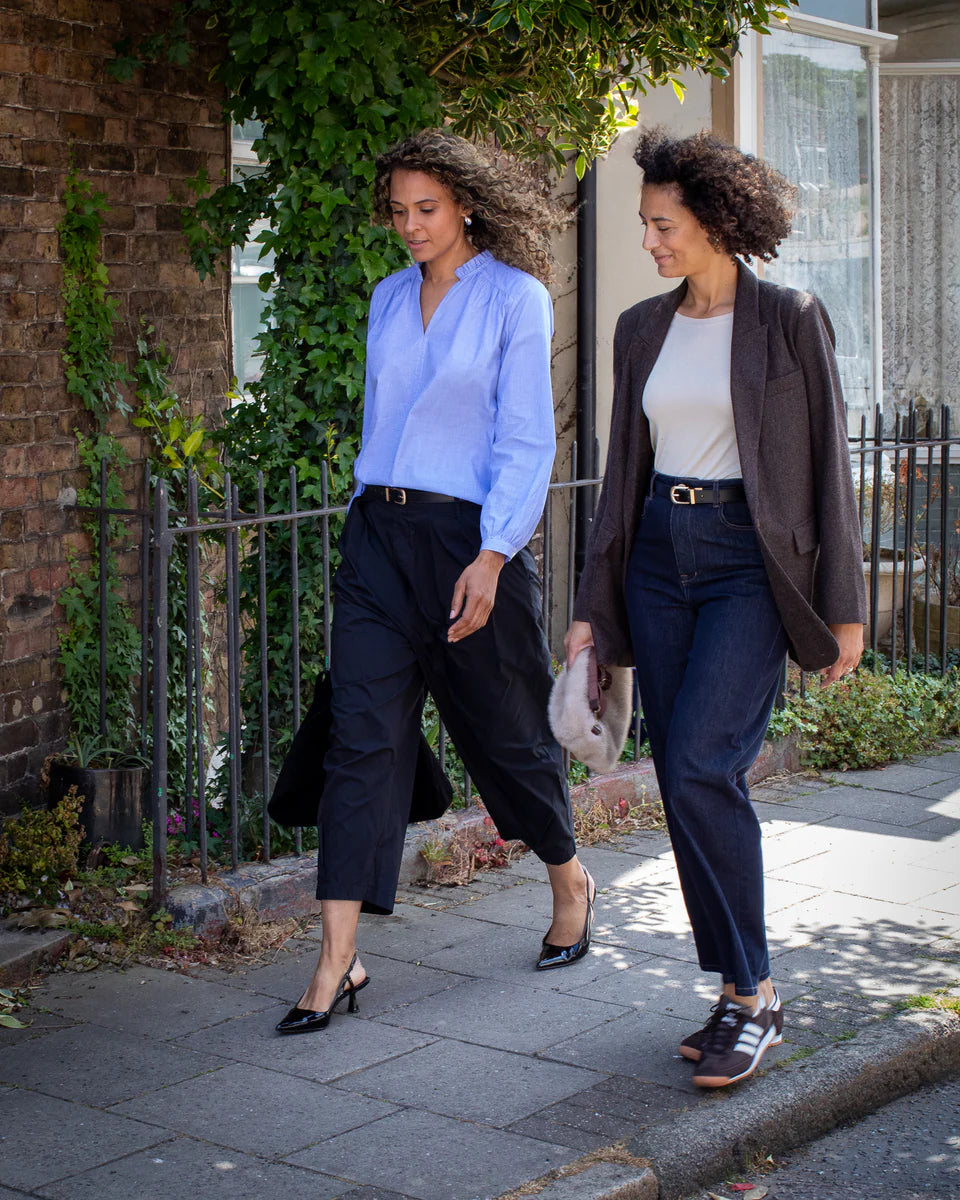 CHALK KENDAL TROUSER | BLACK