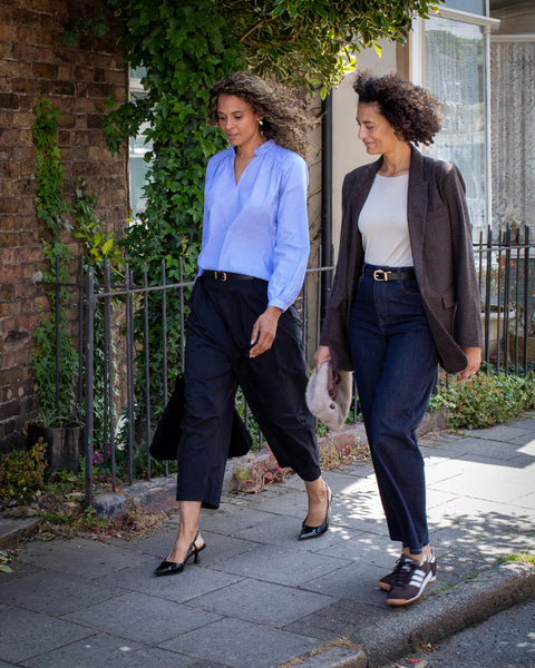 CHALK KENDAL TROUSER | BLACK