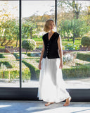 CHALK PETA WAISTCOAT | BLACK