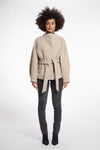 Rino & Pelle Cornelia short coat with collar - Birch