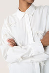 Soaked in Luxury SLJoa Bow Shirt