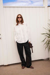 Soaked in Luxury SLJoa Bow Shirt