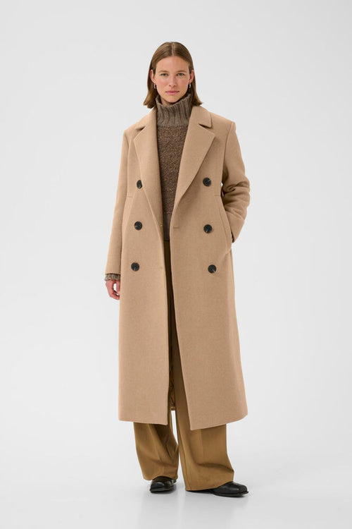 Inwear YunahIW Long coat  Tobbaco Brown
