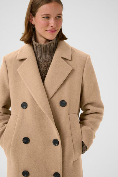 Inwear YunahIW Long coat  Tobbaco Brown