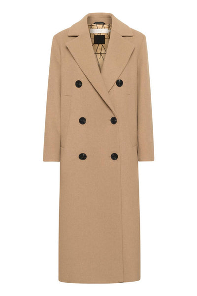 Inwear YunahIW Long coat  Tobbaco Brown