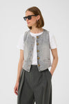 Inwear nanasIW Waistcoat  Lt grey wash
