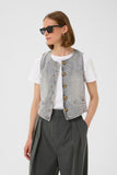 Inwear nanasIW Waistcoat  Lt grey wash
