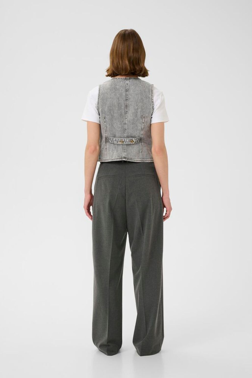 Inwear nanasIW Waistcoat  Lt grey wash