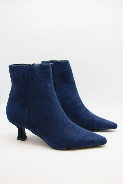 Bellucci  Low heeled  Ankle boot Navy