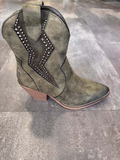 Thunder cowboy boot  Green