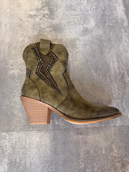 Thunder cowboy boot  Green