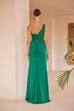 Carla Ruiz Asymmetric Dress Green