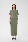 Inwear AidaIW Jersey skirt MULLED BASIL