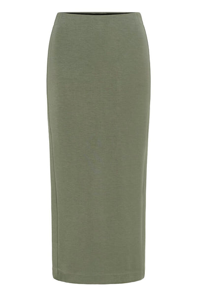 Inwear AidaIW Jersey skirt MULLED BASIL